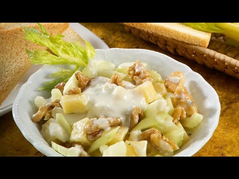 Video: Insalata Di Sedano Con Ricotta E Noci