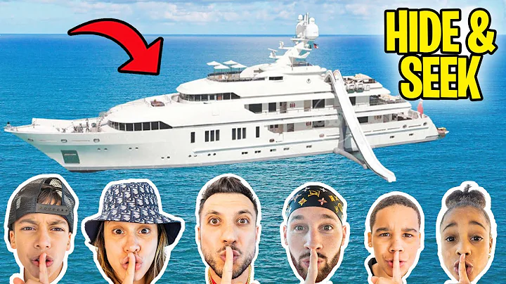 HIDE & SEEK on a 30 Million Dollar YACHT!  | The R...