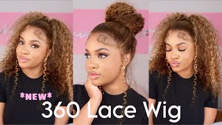 MY FIRST 360 WIG 🩷 Is it WORTH IT? *NEW* Glueless Invisi-Strap™ 360 Lace ft Ashimary Hair