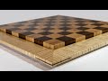 How I made two Regulation Size End Grain Chess Boards