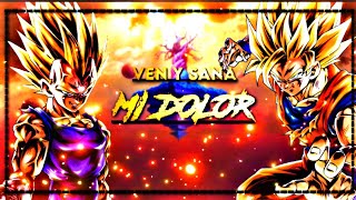 Ven y Sana Mi Dolor / Goku Ssj2 vs Majin Vegeta  (Letra / Lyrics)