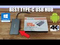 Alxum TYPE C Hub 8-in-1 Unboxing and Setup Works with Windows AND Android