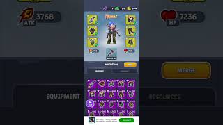 Idle Breaker: Loot and Survive,  First level 4 yellow equipment screenshot 3