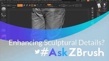 #AskZBrush: “Are there any tricks to increase or enhance surface details on a model?”