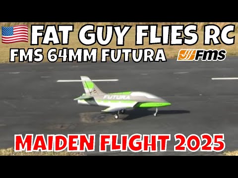 モゲ太 FMS 64MM FUTURA MAIDEN 2025 by FGFRC #aviation #rcjets #rc