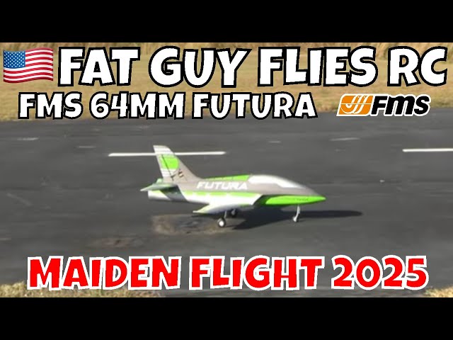 FMS 64MM FUTURA MAIDEN 2025 by FGFRC #aviation #rcjets #rc