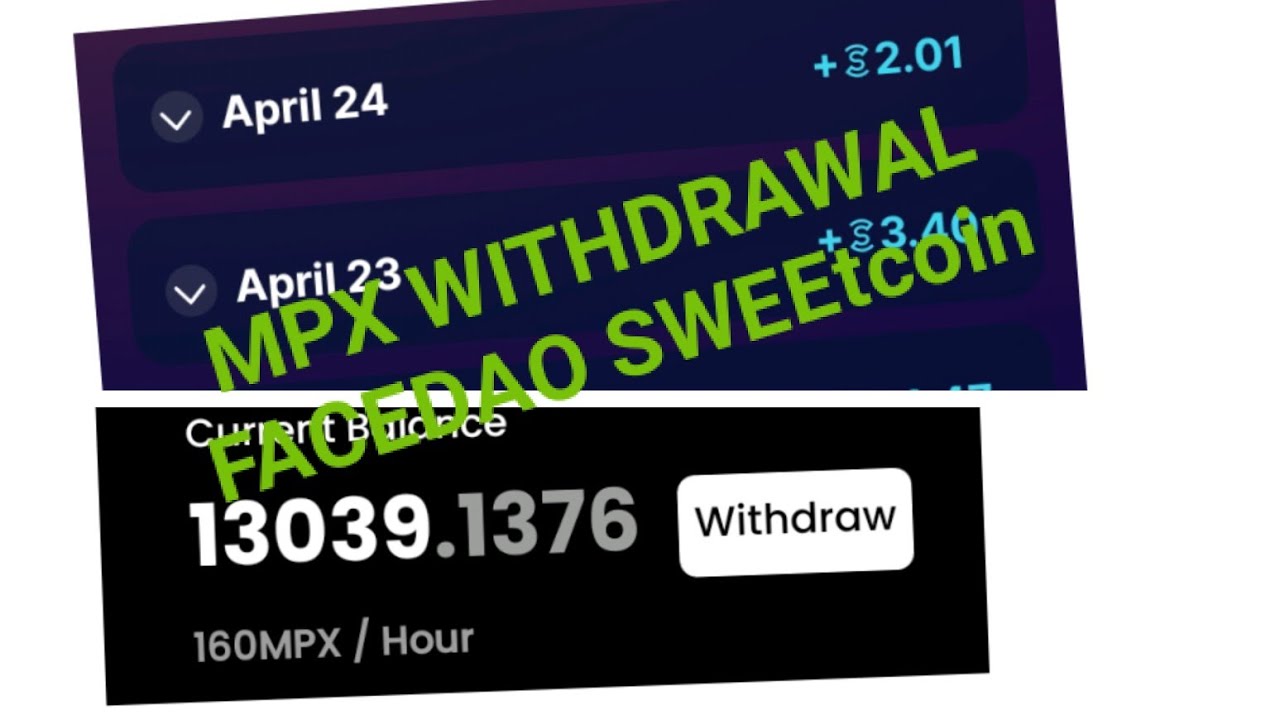 3 BEST AIRDROP MPX.SWEETCOIN FACEDAO