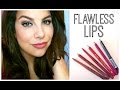 Tutorial: Flawless Lips + Top Lip Liners