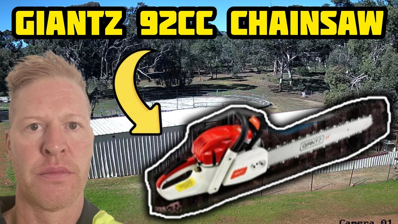 Unboxing, building and testing my cheap Chinese Giantz 92cc