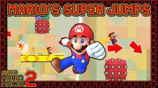 Super Mario Maker 2 - Mario's SUPER Jumps screenshot 1