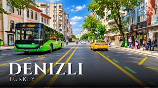 Denizli Turkey 4K Drive 🚘 | Beyond Pamukkale – Scenic City Tour