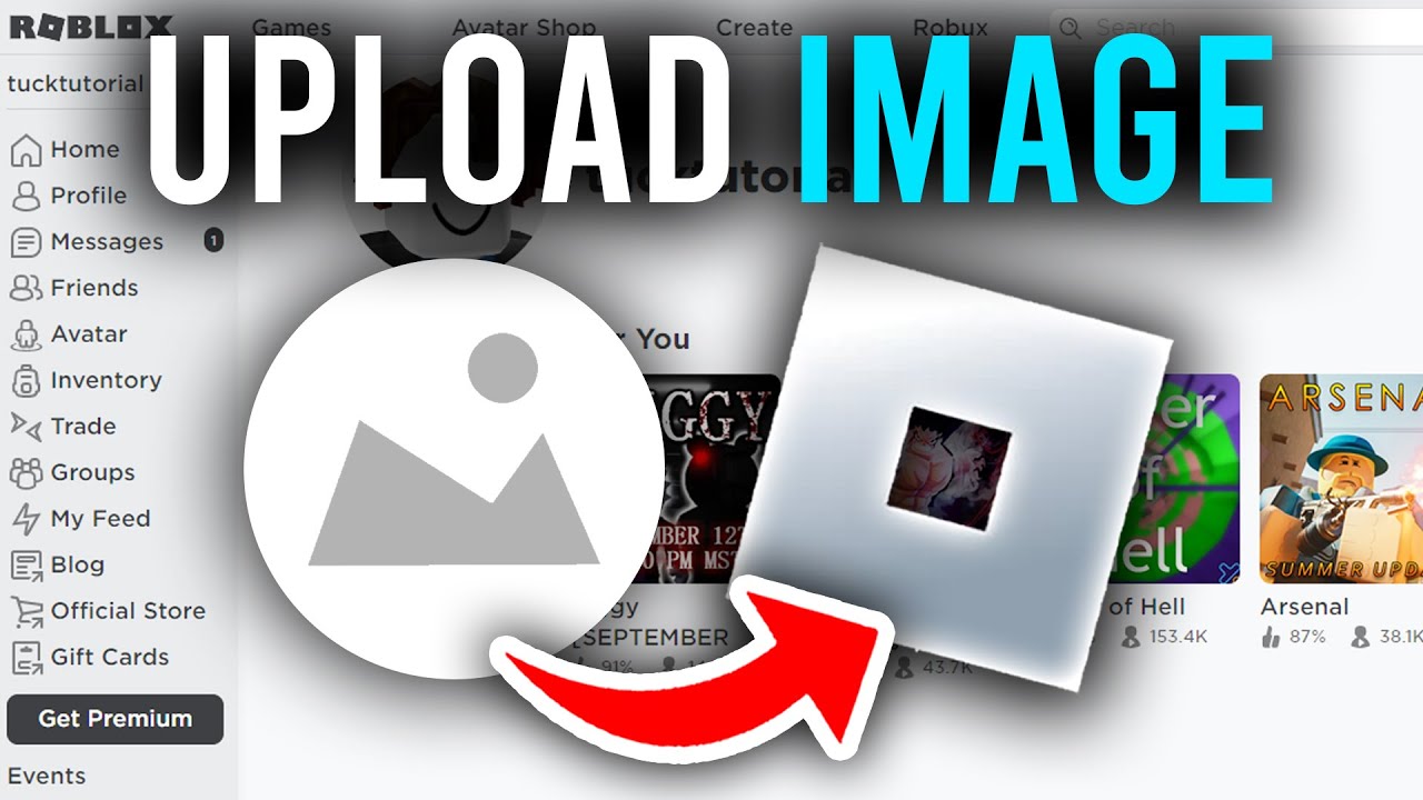 How to upload an image to Roblox - Quora
