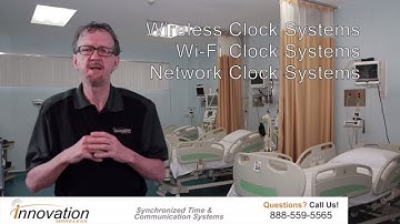 Healthcare Wireless Clock Systems - Synchronized Clock & Countdown Timers