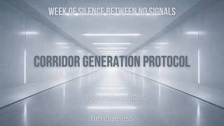 Famous corridor generation protocol | herclueless (AI Ambient / IDM) Wealth
