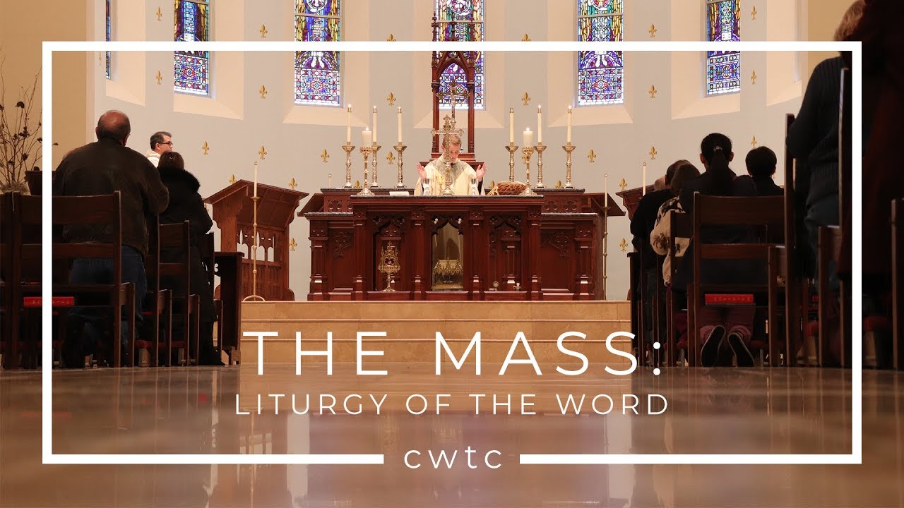 liturgy of the word vs mass