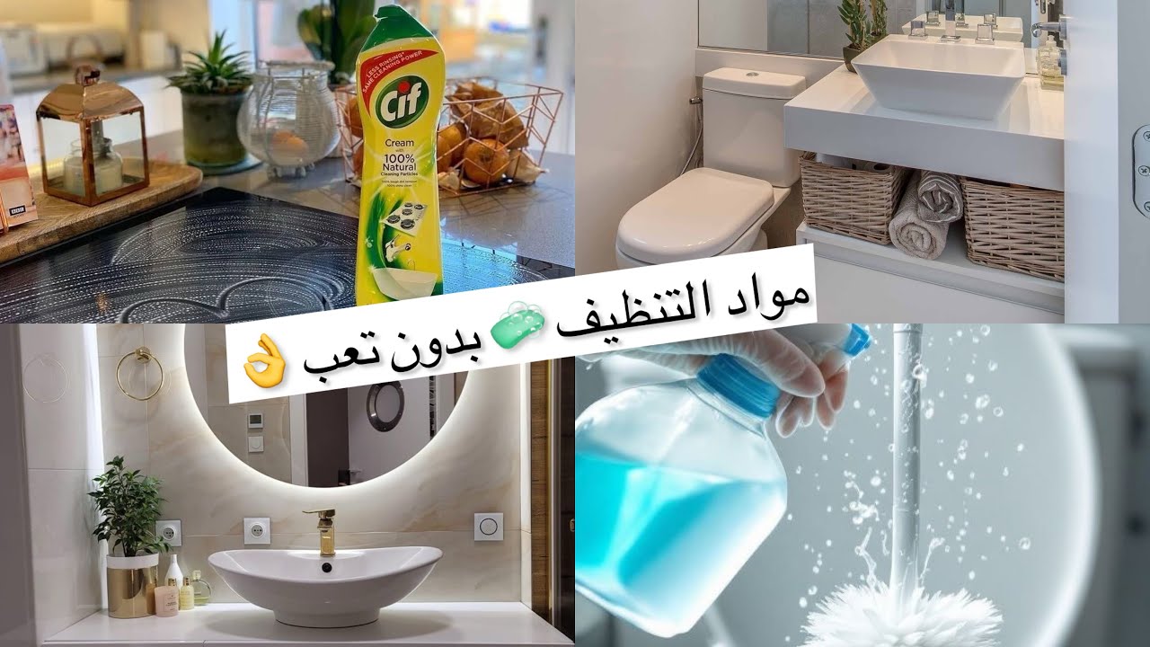 القضاء على الحشرات نهائيا 👌مواد التنظيف الفعالة 🧽🧴 👌Cleaning & idea ✨