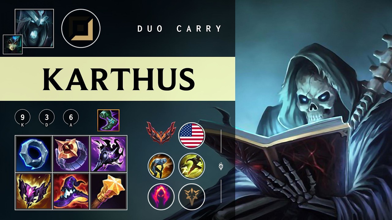 Karthus Carry vs Zoe - NA Grandmaster Patch 26.03