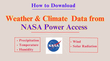 How to Download Weather & Climate Data from NASA Power Access Website Step by Step-by-Step Tutorial