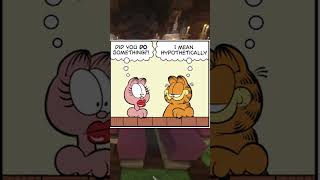 Garfield and Arlene #funny #comics #memes