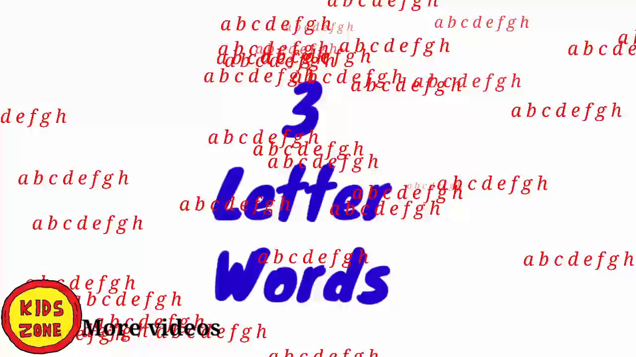 3 letter words # word vocabulary # pictures and words #identify things ...