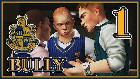 Bully Walkthrough Part 1 No Commentary (PS4, PS2) HD version