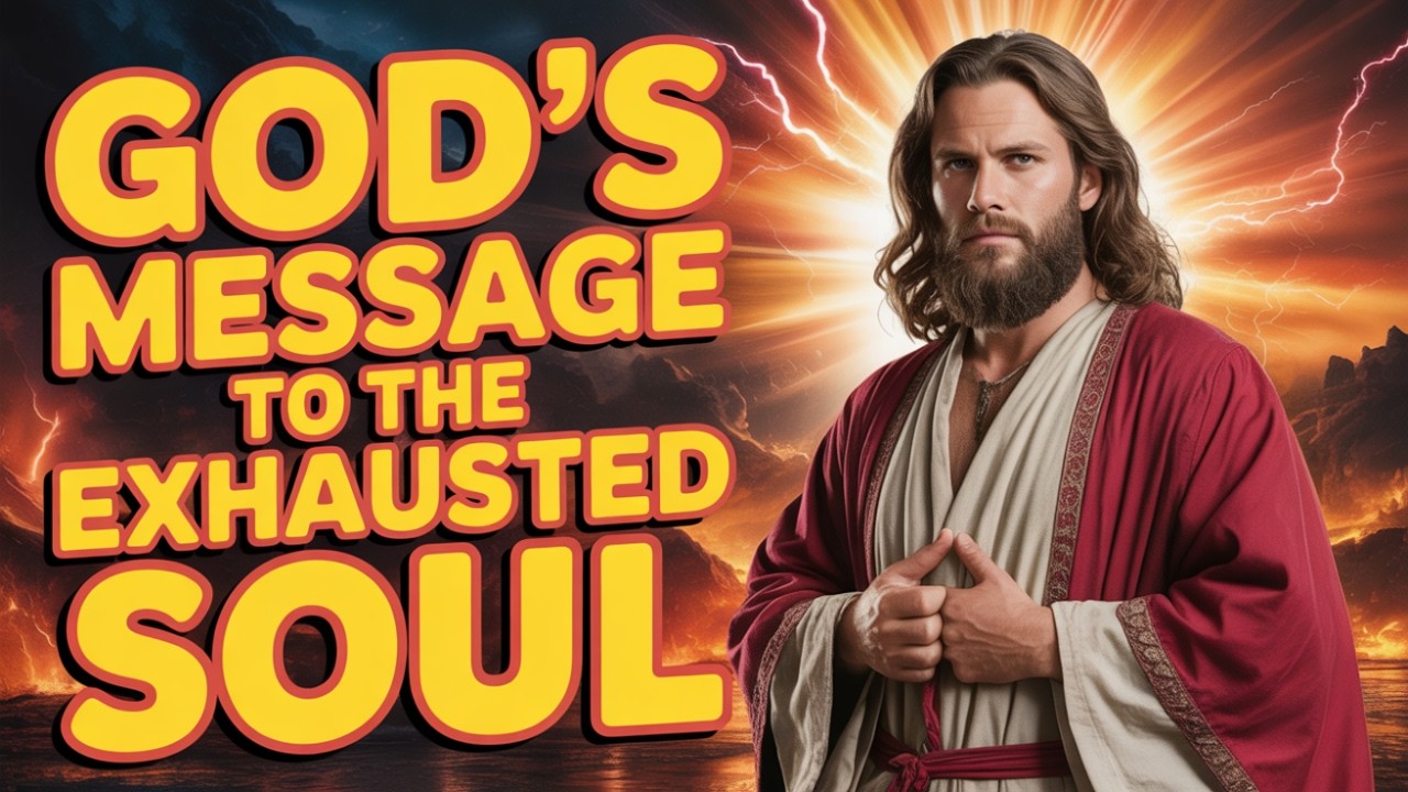 Послание Бога к измученной душе в 2026 году: Прекратите стремиться, сложите свои бремени и примит...