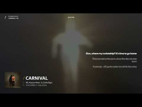 Carnival – Kanye West (Lyrics Video)