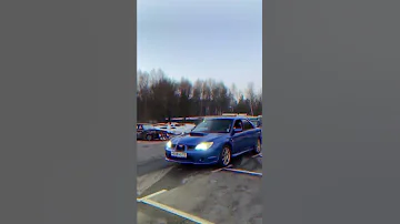 SUBARU 🦊 AND GIRL / Девушка на Субару #WRX #STI #IMPREZA #Shorts (300 hp)
