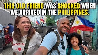 This FRIEND WAS SHOCKED when we ARRIVED in the PHILIPPINES. #philippines #fyp #manila #fypシ   
