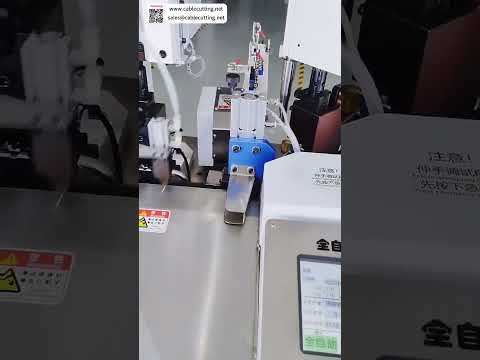 Fully Automatic Dual Head Terminal Crimping Machine with CFM for AWG28 Wire  Auto Harness - Shorts