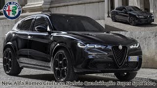 275 Giulia | 175 Stelvio | New Alfa Romeo Giulia and Stelvia Quadrifoglio Super Sport 2024