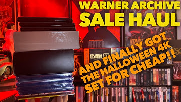 Warner Archive Sale Haul…Also Some Cheap Scores From a Local Game Store #bluray #physicalmedia