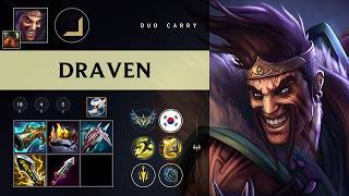 Draven ADC vs Caitlyn - KR Challenger Patch 26.08