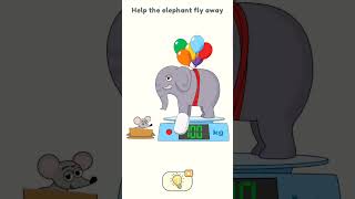 help the elephant fly away dop 2 (delete one part) level 343 #viral #shorts #dop 2