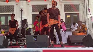 Juneteenth Festival 2021 N’spire Walker & N’spired Afrocise dance crew | African Dance | Afrobeats