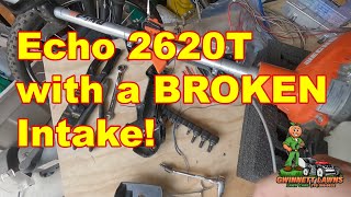 Echo SRM 2620T String Trimmer Intake BROKEN!