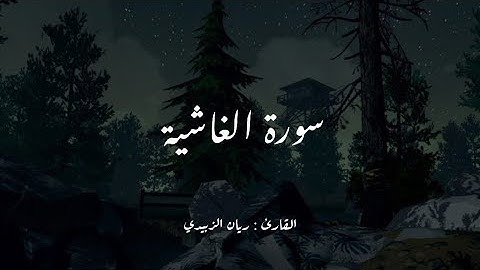 سورة الغاشية (كاملة) || القارئ ريان الزبيدي