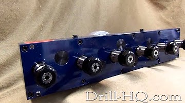 AutoDrill Multiple Spindle Head For Drilling