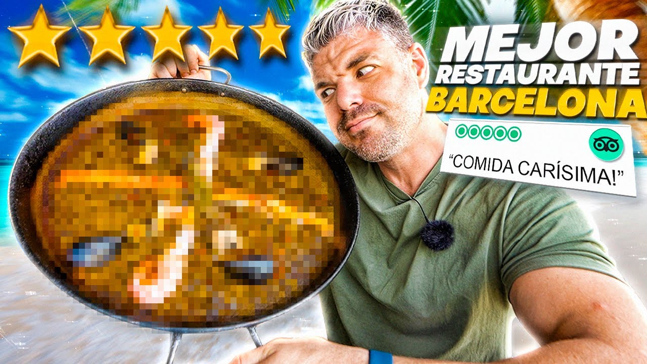 EL MEJOR RESTAURANTE DE PLAYA de BARCELONA SEGÚN TRIPADVISOR🥘 *LOS MEJORES ARROCES DE BARCELONA*🏝️
