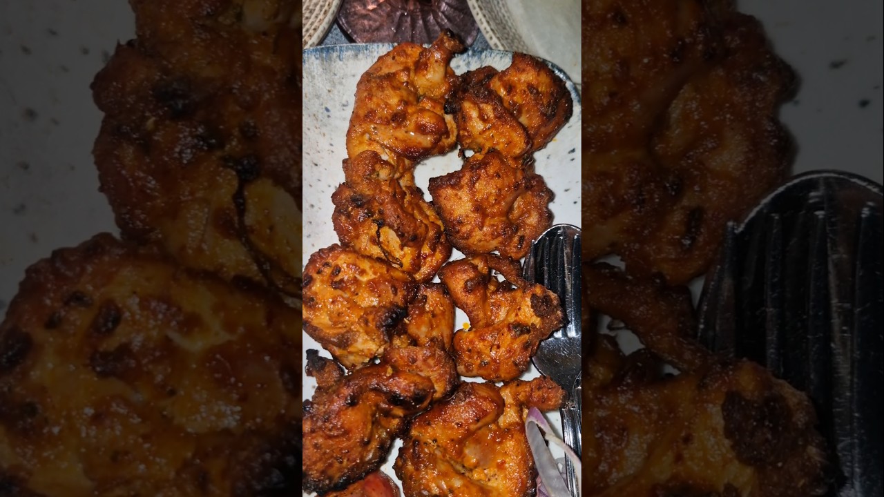 Revolving Restaurant #Falak #Jammu #Angar nashila tikka #chicken jujeh kebab #hot and sor soup #food