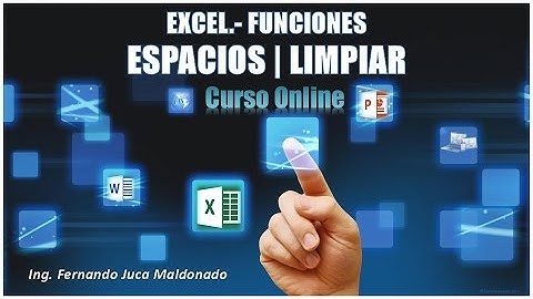 Excel: Funciones de texto ESPACIOS y LIMPIAR | Elimina espacios y caracteres raros fácilmente✂️