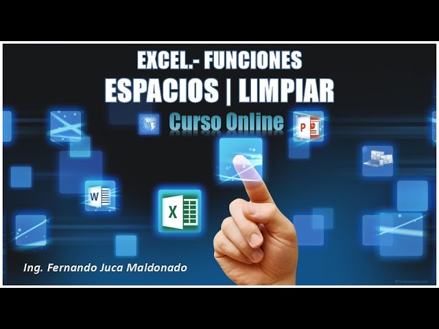 Excel: Funciones de texto ESPACIOS y LIMPIAR | Elimina espacios y caracteres raros fácilmente✂️
