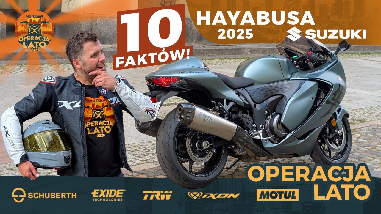 Hayabusa 2025 - Launch Control i 10 ciekawostek o Suzuki [szybka opinia, OPERACJA LATO]