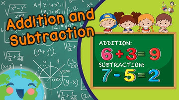 Addition and Subtraction for Kids - Math for kids - Math Operations (Educational Videos for Kids)