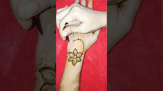 Raksha Bandhan Special Design|NewBack Hand Design|Easy Mehndi Design|Simple Floral Mehandi Design|