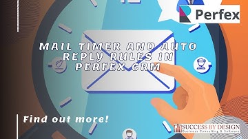 Mail Timer and Auto Reply Rules in PERFEX CRM