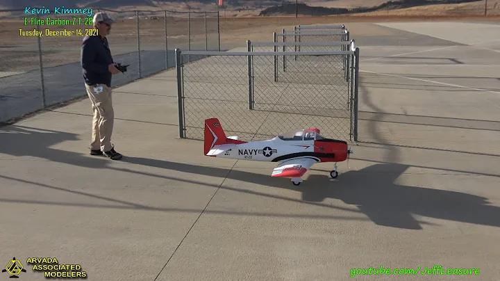 Kevin Kimmey...   E Flite Carbon-Z T-28...    Tues...