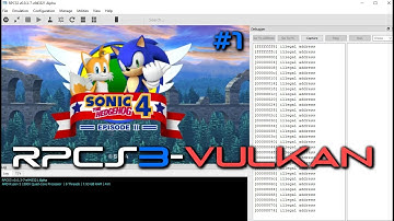 PS3 Emulator-RPCS3-LLVM-Vulkan | Sonic the Hedgehog 4 II-Demo | #1 | KD-11 vertex_rewrite WIP