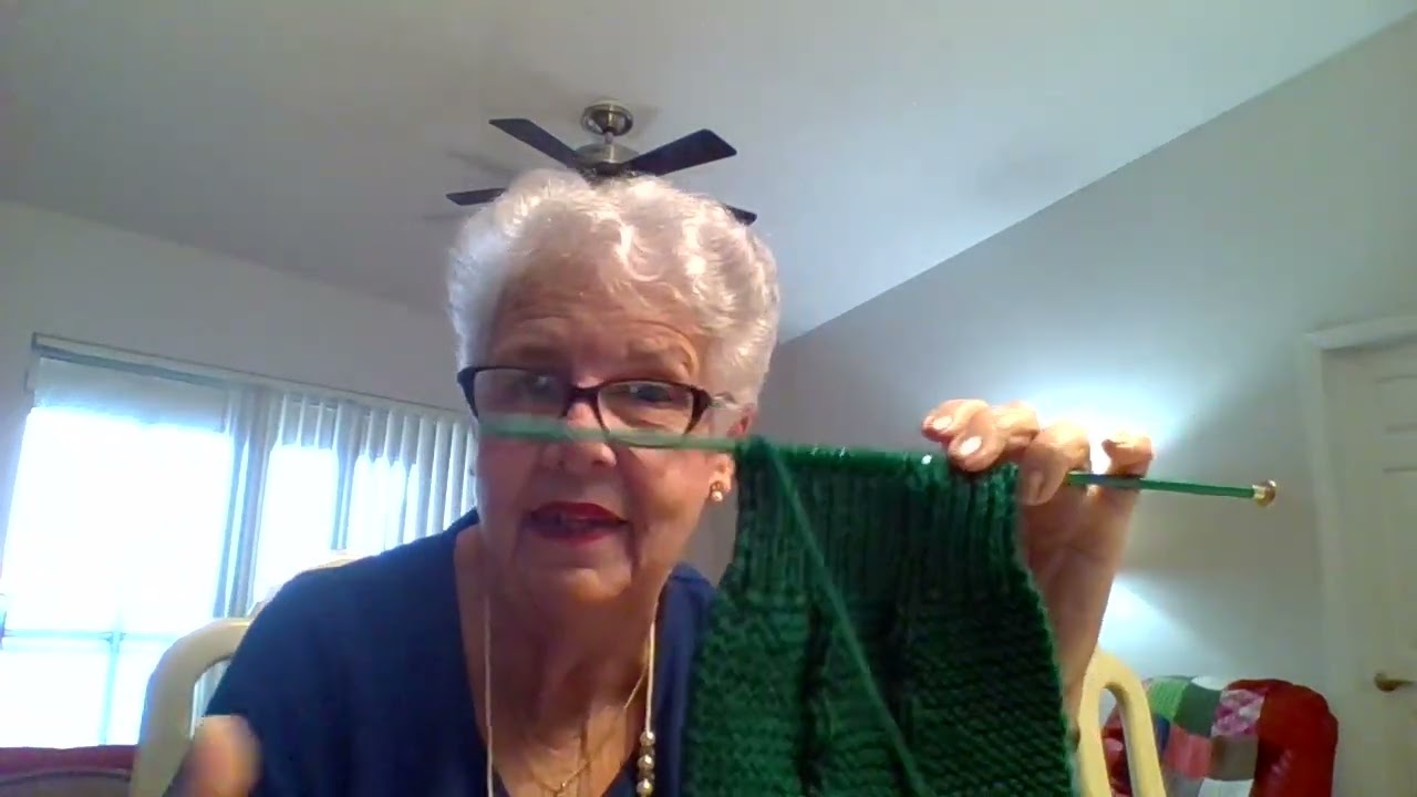 Pantuflas Tejidas a dos agujas para adultos.