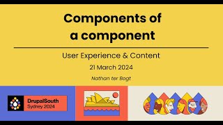 Components of a component / User Experience & Content / Nathan ter Bogt